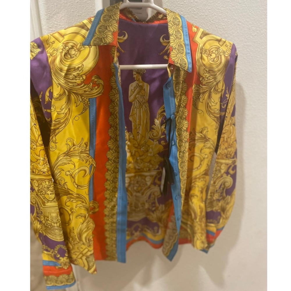 ** New Season Versace Button Down Shirt **